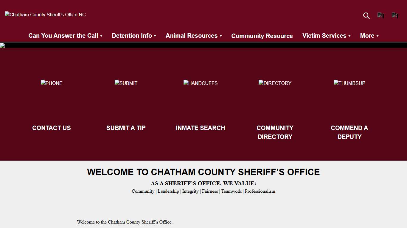 Chatham County Sheriff’s Office NC